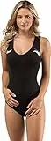 Cressi 1946 Damen Damen Neopren Badeanzug 1mm Neoprenanzug DEA Swimming Neoprene Wetsuit 1mm, Schwarz, XL/5, DG005405