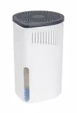 WENKO Raumentfeuchter Mod. Drop nachfüllbar zur Schimmel- und Geruchsreduktion 1 kg Granulatblock für optimale Luftfeuchtigkeit Farbe Weiß