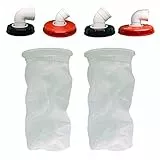 OrangeClub IBC Ersatzfilter Nylon Filter 2pc DN75 Breather Tonnen Fass Kunststoffabdeckung für Filterset IBC Regenwassertank