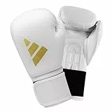 adidas Boxhandschuhe Speed 50, Erwachsene, Boxing Gloves 12 oz, Punchinghandschuhe komfortabel und langlebig, weiß