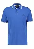 Gant Herren Poloshirt - Tipping Pique Rugger, Kurzarm, Knopfleiste, Logo, Uni Blau (Rich Blue) 2XL