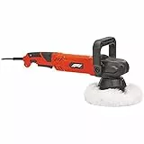 Formula 1 Poliermaschine 900 W/230V, 600-4.000 U/Min Drehzahl, Soft Start, geräuscharm, 150mm Scheiben-ø, umfangreiches Zubehör