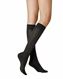 KUNERT Damen Kniestrümpfe Warm Up 60 Wärmeisolation 60 DEN