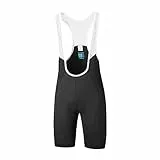 SHIMANO Kodama Trägerhosen | Bib Shorts Leggings | Größe L | Schwarze Radfahrhose Herren | Fahrradhose Herren | Radsport-Zubehör | Radsport-Trägerhosen | Black Cycling Bib Schort