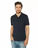 DANISH ENDURANCE Premium Poloshirt Herren Kurzarm (1er | 2er Pack), Piqué Qualität aus Bio-Baumwolle, Marineblau, L