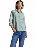 Street One Damen 3412266 Gestreifte Business Bluse, Arona Blue, 34