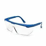 Univet Kinder Schutzbrille 511.03.01.00H Bügelbrille nach EN166 - mit Seitenschutz und einstellbarer Bügellänge
