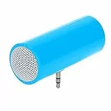 Jectse -Lautsprecher, 3,5-mm-Klinken-Stereo-Lautsprecher Tragbarer Kabelloser Plug-in-Lautsprecher Musik-Player für Mobiltelefone und Tablets(Blau)