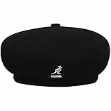 Kangol Unisex Baskenmütze Gr. Small, Schwarz (Black BK001)
