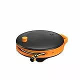 Fiskars 1071660 Comfort Waterwheel Schlauchtrommel 9 mm 15 m 3/8 Zoll 1 St. Schwarz, Orange
