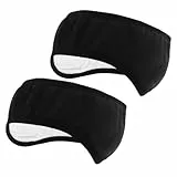 PACKOVE 2 Stück Schalldichte Ohrenschützer mit Verstellbarem Schlafmaske Geräuschreduzierung Ohrwärmer für Damen Herren Leichter Komfort für Schlaf Studium Reise