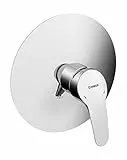 Hansa Einhand-Brause-Batterie Hansamix 0185 Fertigmontageset, chrom