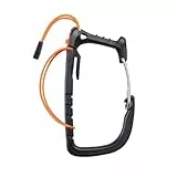 PETZL - Universal-Eisschraubenhalter CARITOOL EVO - Unisex, Schwarz, Einheitsgröße