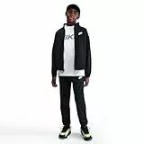Nike Kinder Df Pk Fz Trainingsanzug, Black/Black/White, 164/170