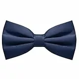 JEMYGINS Herren Matten Fliege erhältlich in Uni Farben Navy blau