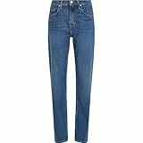 Tommy Hilfiger Damen Jeans Hose Classic Straight Fit, Blau (Nos Mid Blue), 30W/29L