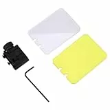 nobrands Scope Protector Airsoft Lens Protector Sight Cover Protector Objektiv Bildschirm Abdeckung Tactical Scope Objektivschutz Faltbare Schutzvisiere Objektivabdeckung Shield