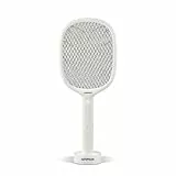 G3 Ferrari G90048 Anti-Mücken-Schläger, 2700 V, USB Typ C, wiederaufladbar, 500 mAh, 3 Netzschichten, UV-Licht, Spannungsanzeige, ideal für den Innen- und Außenbereich, Standfuß