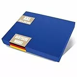 Active Peak® Premium Balance Pad; XXL Gleichgewichtskissen für Balance- & Stabilitätstraining; Ideal für Yoga, Pilates & Core-Training; Physiotherapie- & Fitnesskissen – 41x34 cm (Blau)