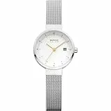 BERING Damen Uhr Solar Movement - Solar Collection mit Edelstahl und Saphirglas 14426-001