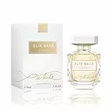 Elie Saab Le Parfum in White 90 ml – Eau de Parfum für Frauen – Fruchtiger Chypre-Duft – Lebendige Noten von roten Früchten, Birne und Patschuli – Transparenter Glasflakon