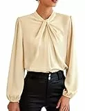 causal oberteil bluse damen Aprikose bluse top oberteil CL2199-3 S