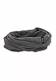 Sterntaler OCS Multifunktionstuch Melange – Unisex Tuch aus Bio-Melange-Singlejersey – vielseitig tragbar als Mütze, Halstuch, Haarband & mehr – asphalt, Gr. 2