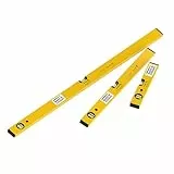 STABILA Wasserwaage im Set - PRIME SET 70-3-teiliges Wasserwaagen Set: 100 cm / 60 cm / 30 cm, Horizontal & Vertikal Libelle, Kunststoff-Endkappen, Made in Germany