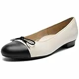 ara Damen BARI Ballerinas, SCHWARZ,Cream, 35 EU Schmal