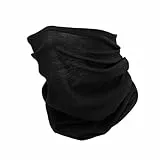 BWuM Multifunktionstuch Sommer, Farbe:Schwarz