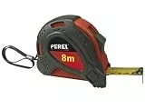 PEREL - HRUT8PRO 37803 Rollbandmaß PRO Stahl Beschichtung Gummi 8 m 142992