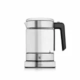 WMF Küchenminis 2 in 1 Vario Wasserkocher mit Temperatureinstellung, 1,0l, 1900 W, Teekocher Glas mit Teebeutelhalter und Sieb