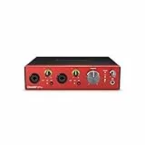 Focusrite Clarett+ 2Pre Audio-Interface mit USB-C-Bus für die Musikproduktion, mit zwei professionellen Vorverstärkern und leistungsstarken, transparent klingenden Kopfhörerausgängen/Hi-Z-Eingängen