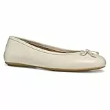 Geox Damen D Palmaria B Ballet Flat, Papyrus, 40 EU