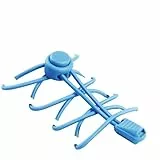 Inmaker elastische Schnürsenkel ohne Krawatten für Turnschuhe 47' (dia: 3mm) Blau