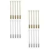 Milisten 40 Stücke Pins Broschen Nadel Sicherheit Pins Stick für DIY Kostüm Schmuck Zubehör