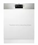 AEG FEE6491AZM Integrierter-Geschirrspüler / Serie 6000 mit SatelliteClean / 60cm / AirDry - ideale Trocknungsergebnisse / C / energiesparend / MaxiFlex Besteckschublade / Startzeitvorwahl