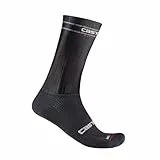 CASTELLI Unisex Fast Feet 3 Socks, Schwarz, XXL EU