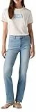 Levi's Damen 314 Shaping Straight Jeans Cool View, 33W / 32L