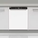 Sharp QW-NA3YU42AW-DE Geschirrspüler Unterbau 60 cm, 14 Maßgedecke, A, 42 dB, Turbo-Trocknung, QuickWash 14’, SteamWash, AutoDoor, EcoBox, Edelstahl