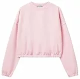 United Colors of Benetton Damen Maglia G/C M/L 39bld109o Sweatshirt ohne Kapuze, Rosa, M