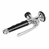 Estink Profi Handbrause, Pull-Down-Wasserhahn, Messing + Edelstahl Spültischarmatur, G 1/2' Anschlussgröße, für Küche und Bad