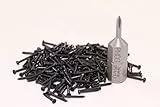 bahnwaren 0006 Gleisschrauben Holzschrauben Kreuz 200 St 1,0x8mm + WERA Bit H0 K-Gleis