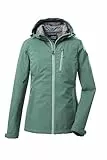 killtec Damen Softshelljacke/Outdoorjacke mit Kapuze KOS 89 WMN SFTSHLL JCKT, pistazie, 44, 39138-000