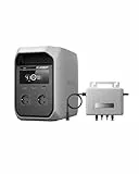 EF ECOFLOW DELTA 3 Classic mit STREAM Mikrowechselrichter 800W 0% VAT, Tragbare Powerstation 1024Wh, 1800W AC (3600W Spitze), LiFePO4-Batterie, Solargenerator für Wohnmobil, Camping, Notstrom zu Hause