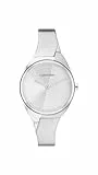 Calvin Klein Analog Quarzuhr für Damen Kollektion Charming mit Edelstahlarmband