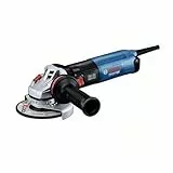 Bosch Professional Winkelschleifer GWS 17-125 S (1.700 Watt, inkl. Zusatzhandgriff, Schutzhaube, Trennschutzhaube, Staubfilter, Zweilochschlüssel, Aufnahmeflansch, Spannmutter)