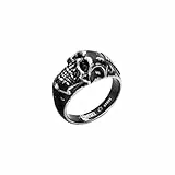 Diesel Herren Edelstahl Nugget-Ringe, M