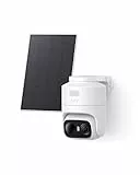 eufy Security eufyCam C37, kabellose 2K Outdoor-Überwachungskameras mit 360° KI-Tracking (Pan & Tilt), Solar, Gesichtserkennung, Farb-Nachtsicht, ohne ABO-Kosten