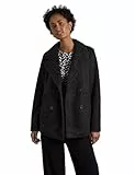 STREET ONE Damen A101060 Strukturjacke, Black, 36